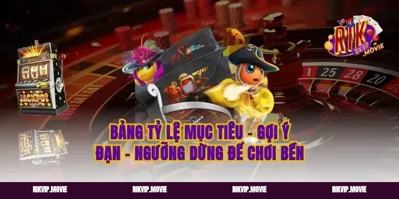 Bảng tỷ lệ mục tiêu – gợi ý đạn – ngưỡng dừng để chơi bền