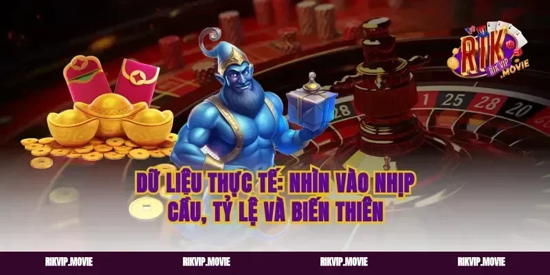Dữ liệu thực tế: nhìn vào nhịp cầu, tỷ lệ và biến thiên