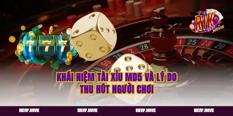 Khái niệm tài xỉu MD5 và lý do thu hút người chơi